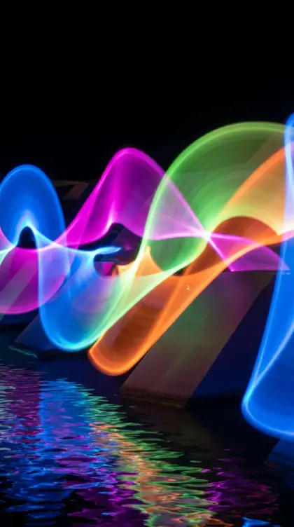 Neon Wave Gradient